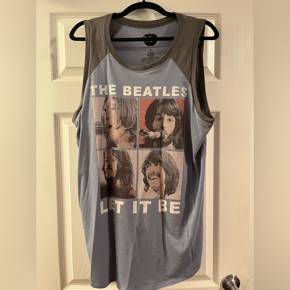 Beatles “Let it be” tank top.